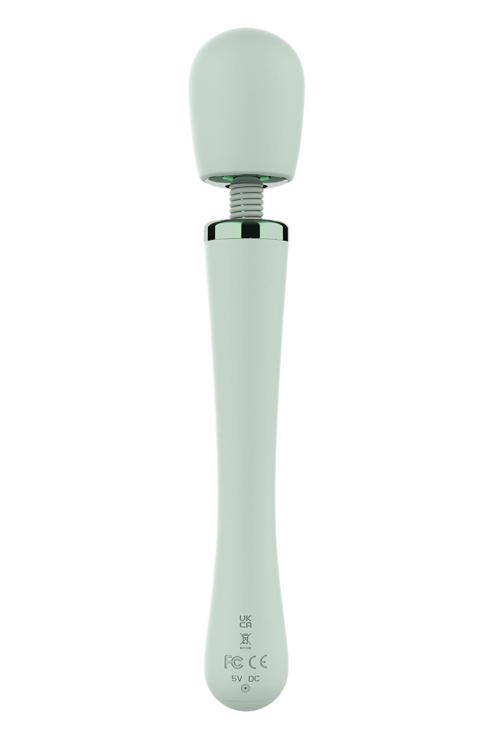 Вібратор мікрофон Dream Toys Glam XL Wand Vibrator, м'ятний