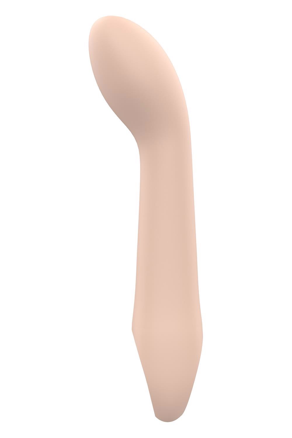 Вібратор Dream Toys Nude Ivy для точки G, бежевий