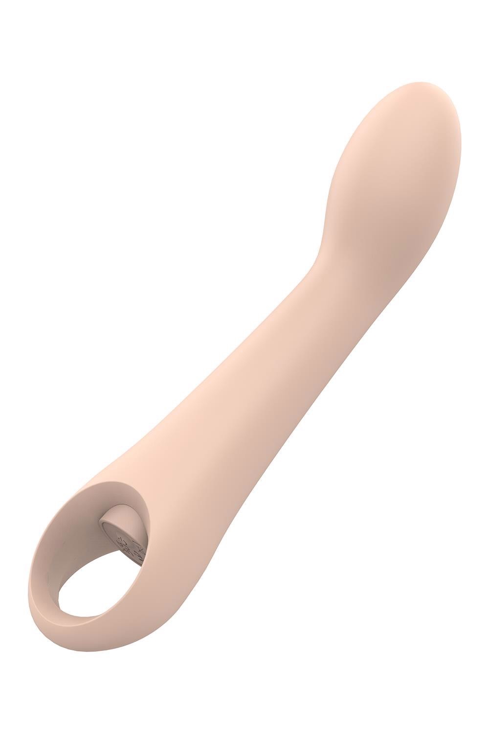 Вібратор Dream Toys Nude Ivy для точки G, бежевий