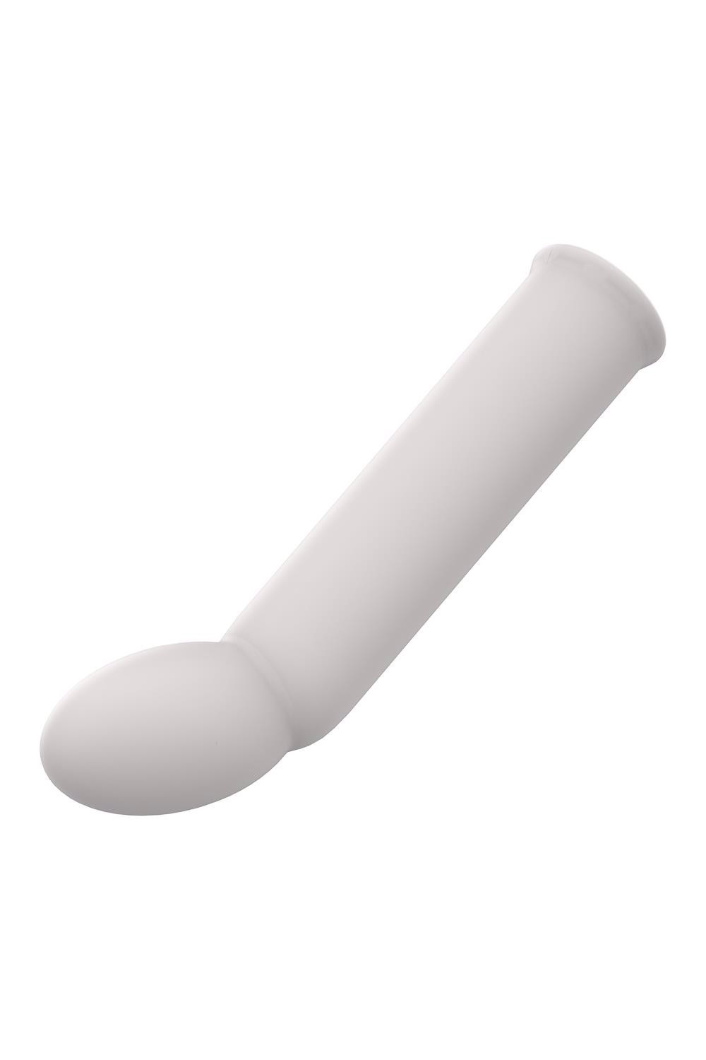 Вібратор Dream Toys Nude Aulora для точки G, сірий