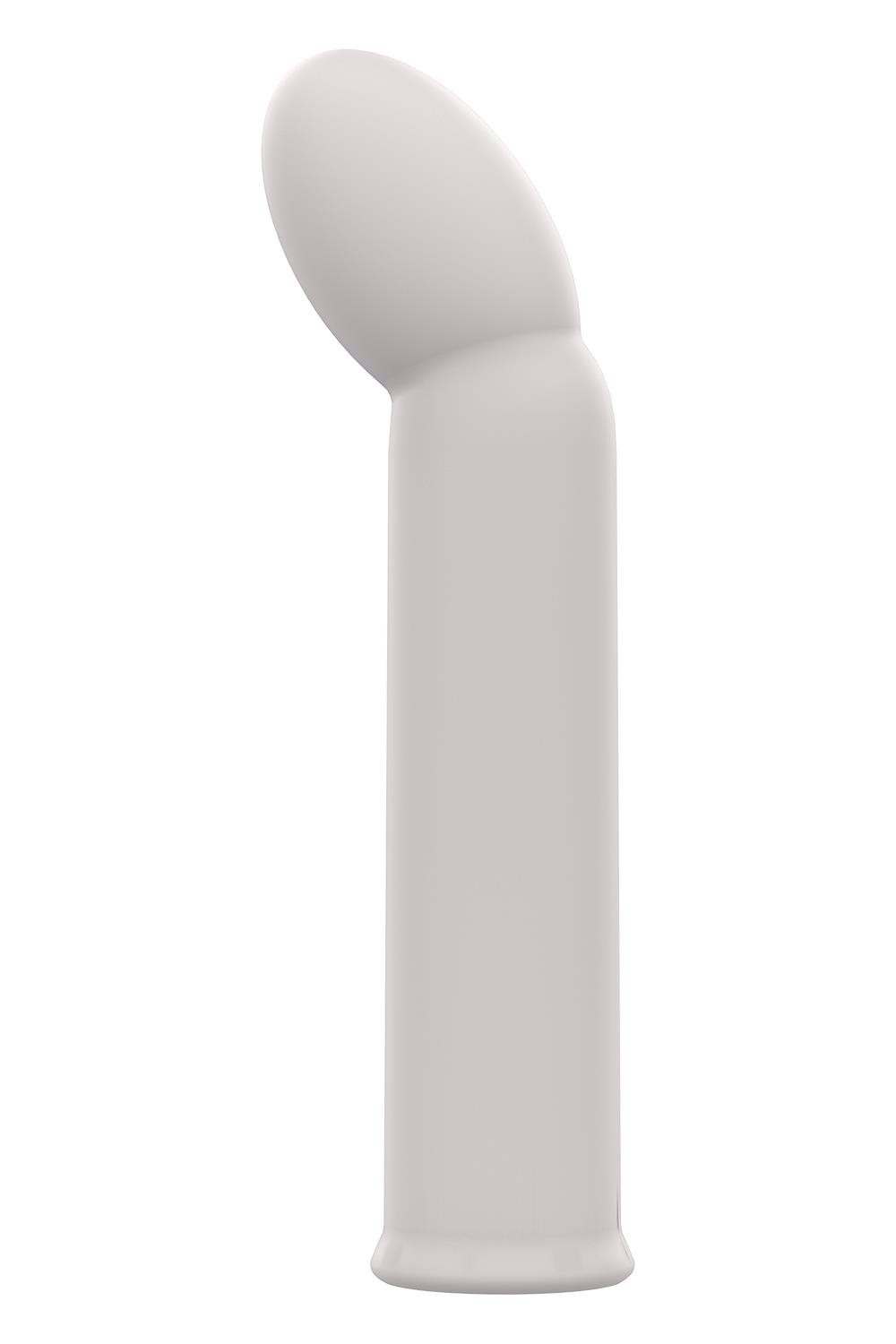 Вібратор Dream Toys Nude Aulora для точки G, сірий
