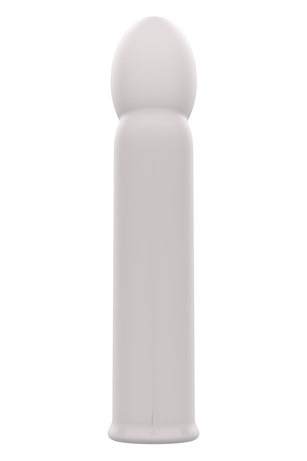 Вібратор Dream Toys Nude Aulora для точки G, сірий