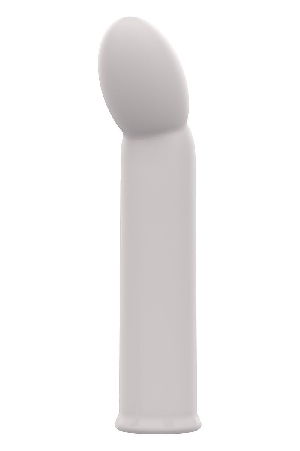 Вібратор Dream Toys Nude Aulora для точки G, сірий