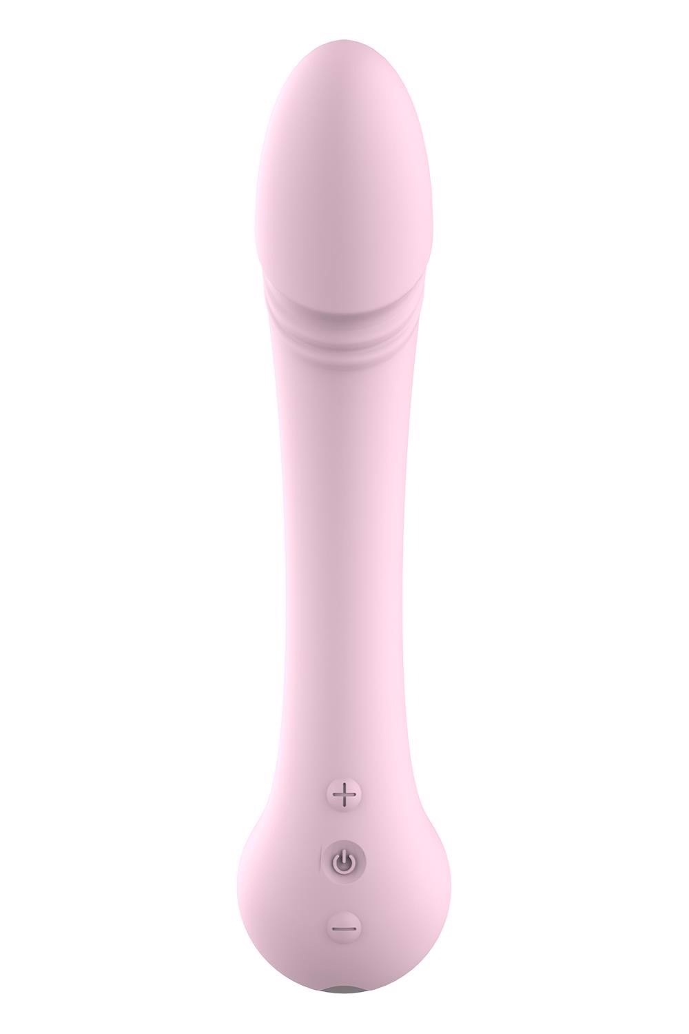 Класичний вібратор для стимуляції точки G Dream Toys Amour Lea, рожевий