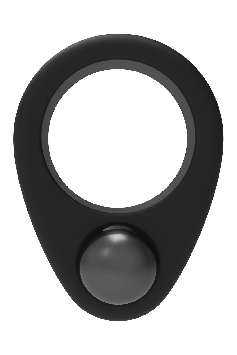Эрекционное кольцо Dreamtoys RAMROD с утяжелителем, черное