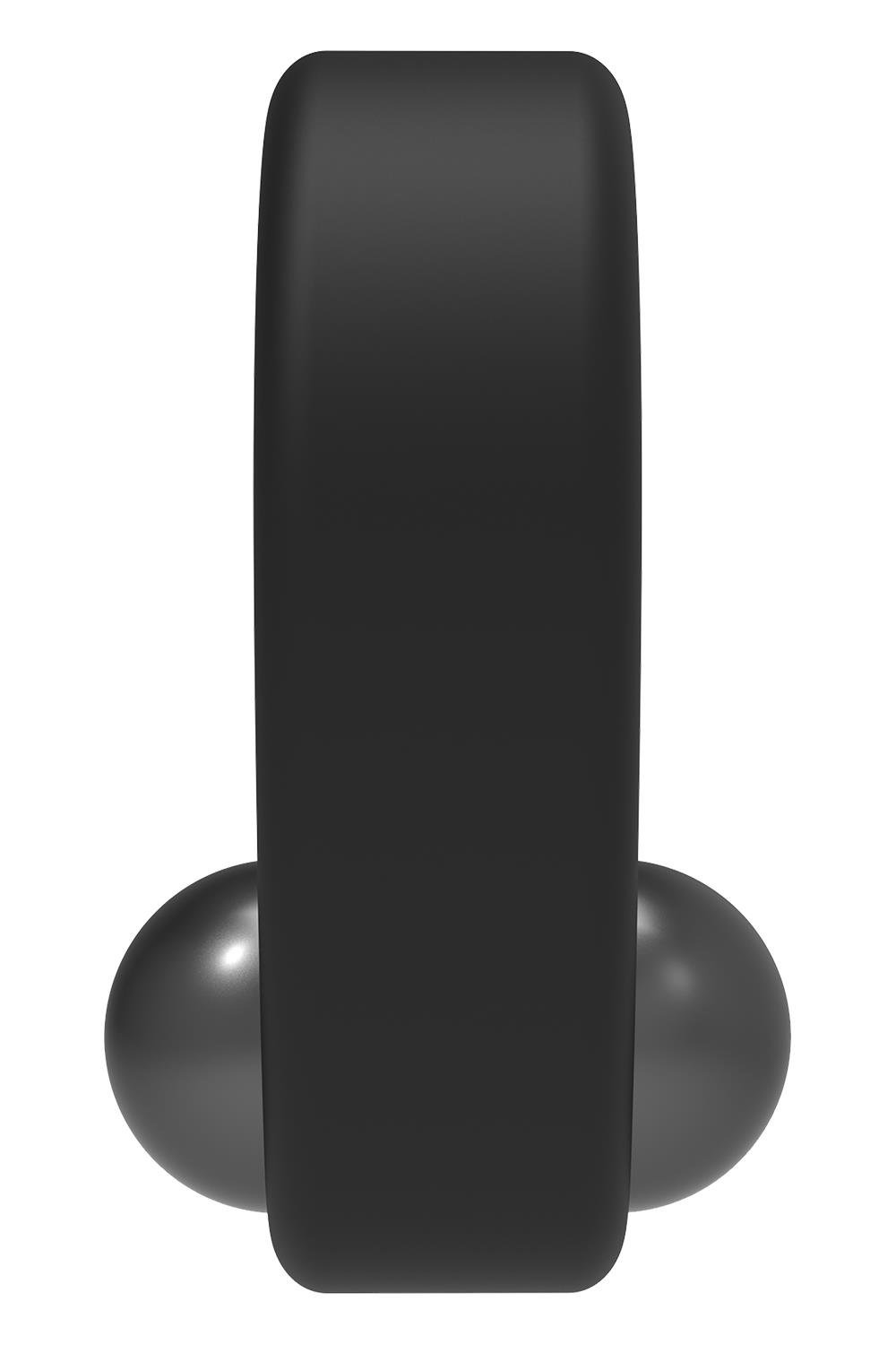 Эрекционное кольцо Dreamtoys RAMROD с утяжелителем, черное