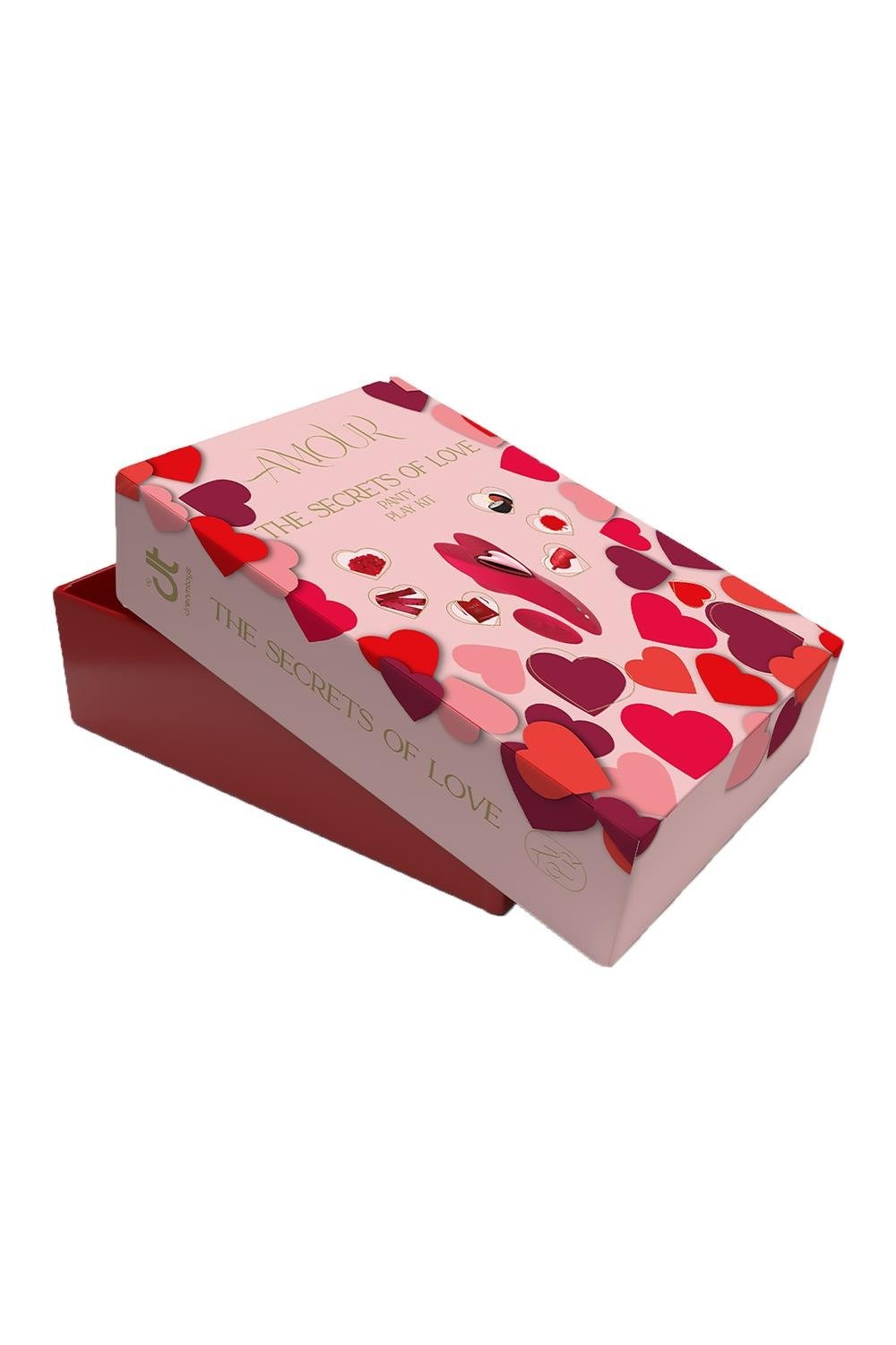 Набір еротичних аксесуарів Dream Toys Amour The Secrets Of Love червоний, 7 шт.