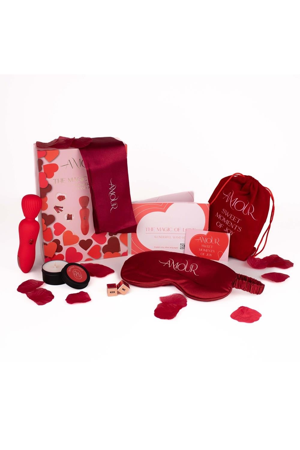Подарунковий набір секс-девайсів ,, Магія кохання, Dream Toys AMOUR THE MAGIC OF LOVE червоний