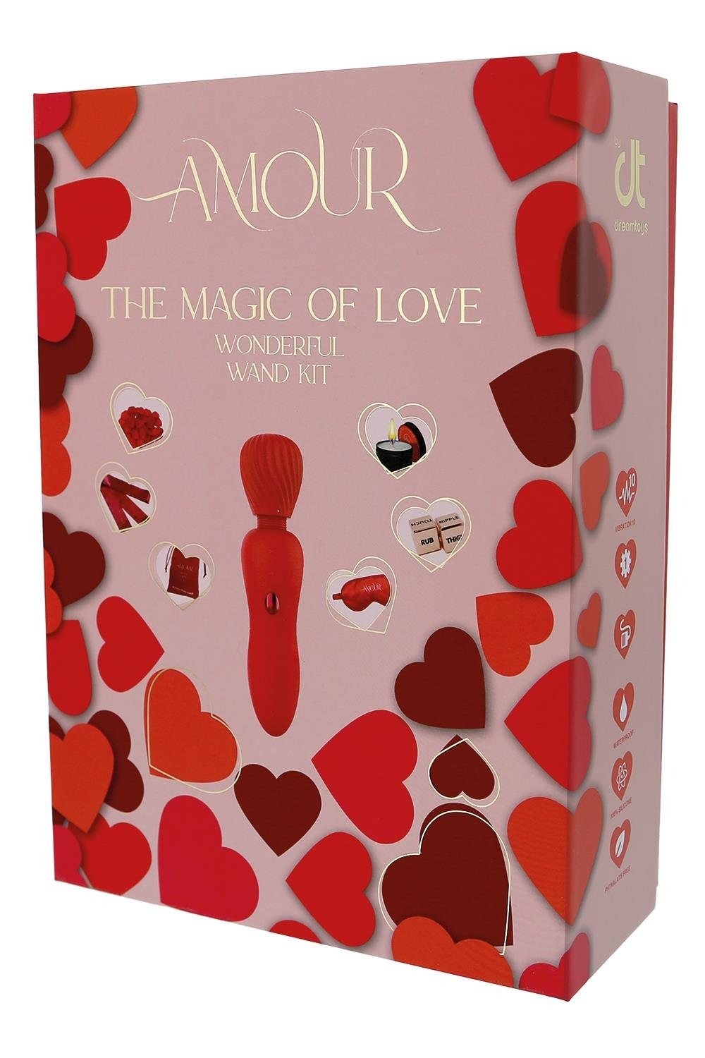 Подарочный набор секс-девайсов ,, Магия любви,, Dream Toys AMOUR THE MAGIC OF LOVE красный