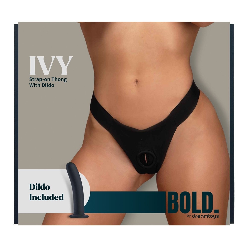 Страпон на трусиках Dream Toys Bold, чорний, 12,7 см