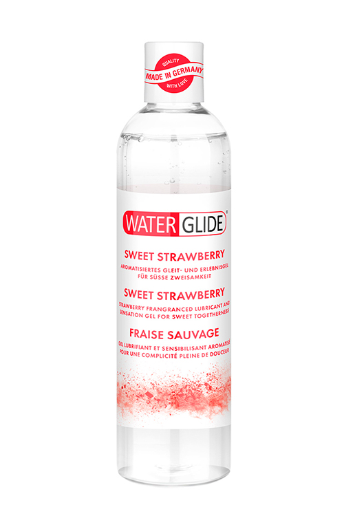 Лубрикант з ароматом полуниця WATERGLIDE SWEET STRAWBERRY. 300 мл