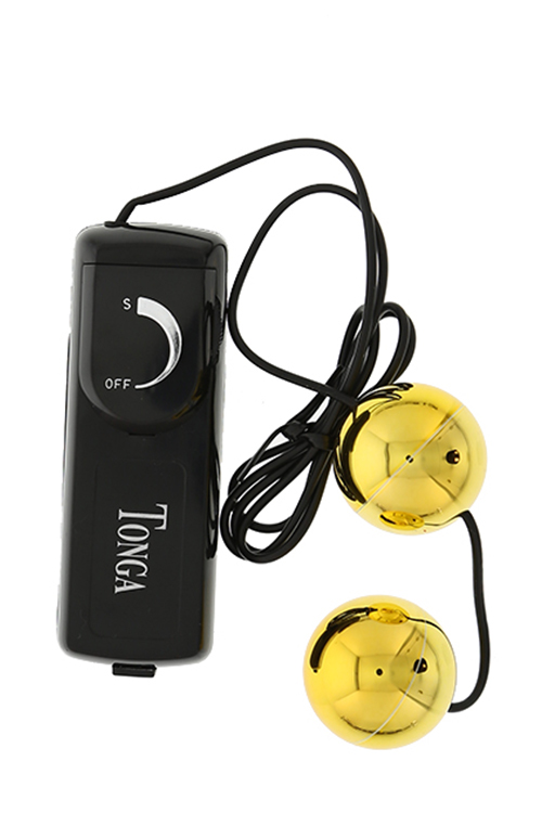 Вагинальные шарики Vibrating Balls, GOLD