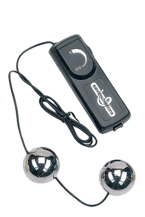 Вагинальные шарики Vibrating Balls, SILVER
