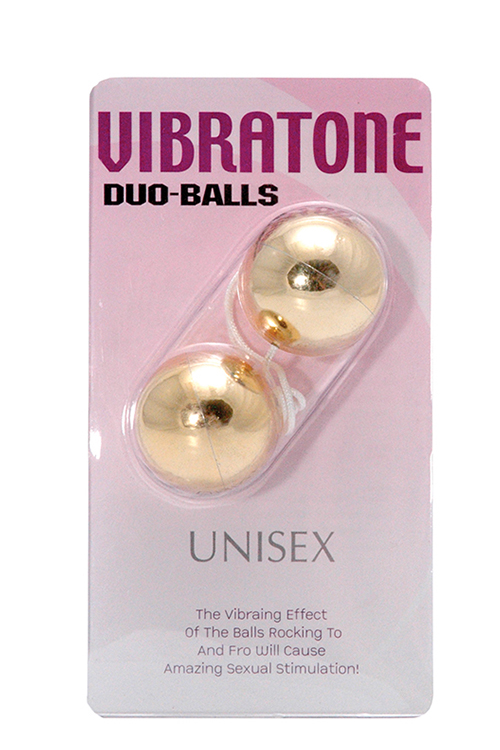 Вагінальні кульки DUO BALLS, GOLD