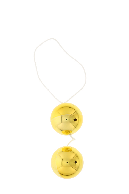 Вагінальні кульки DUO BALLS, GOLD