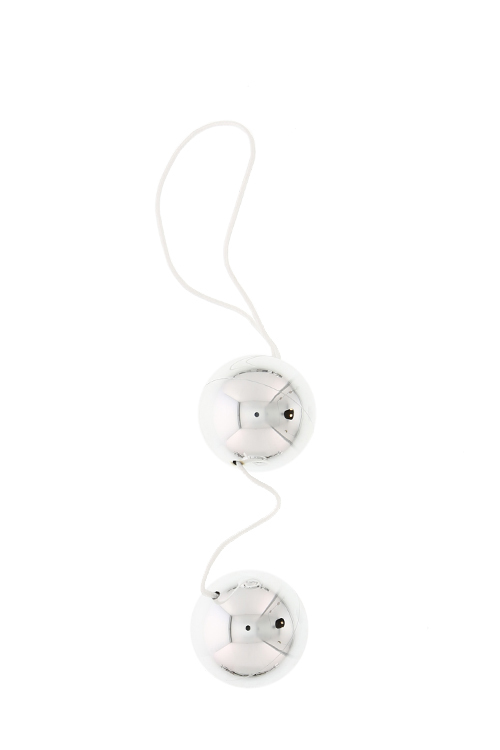 Вагінальні кульки DUO BALLS, SILVER