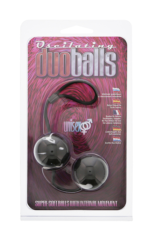 Кульки MARBILIZED DUO BALLS, BLACK