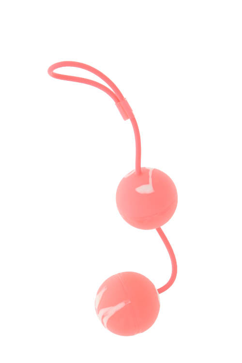 Вагінальні кульки Marbelized DUO BALLS, PINK