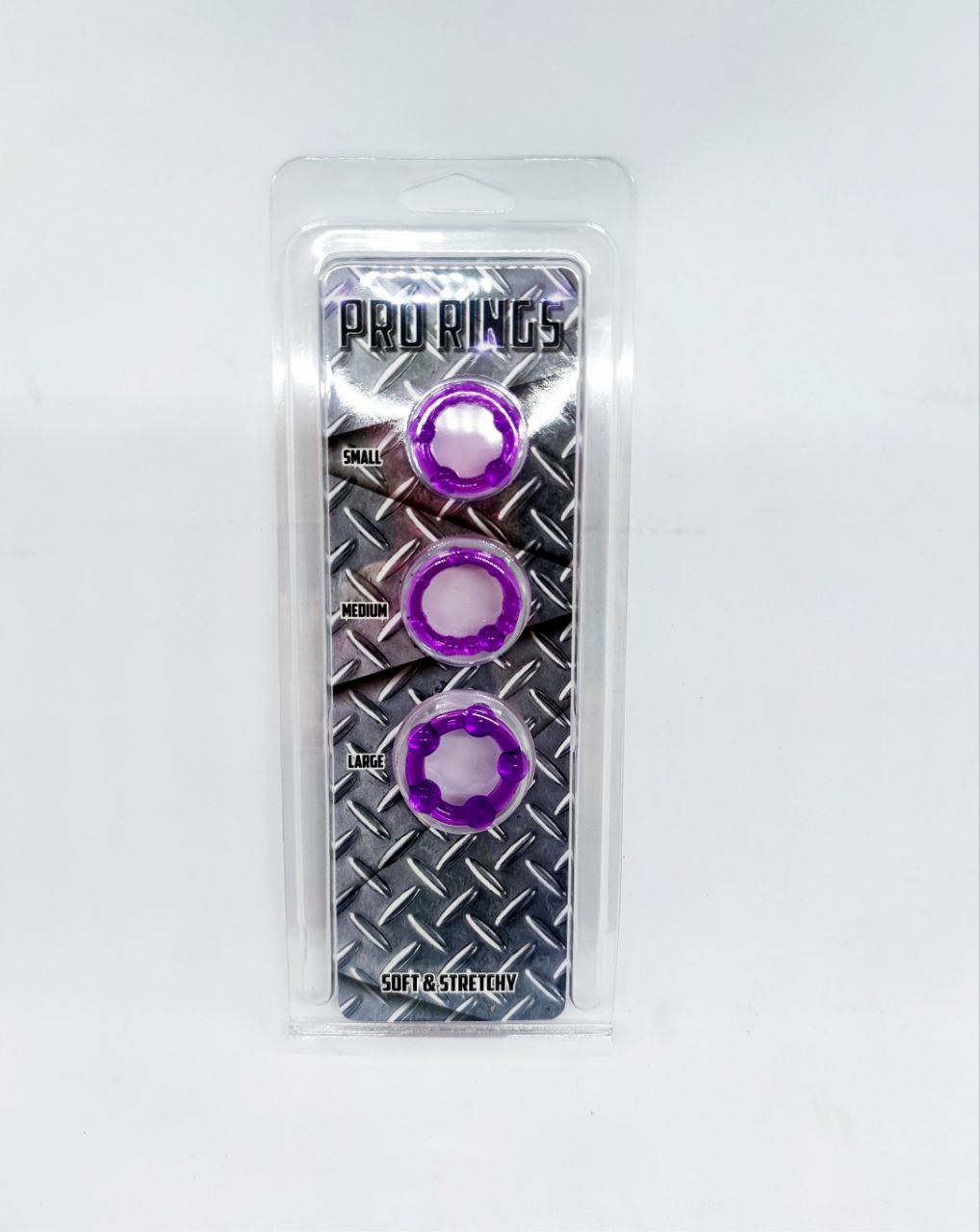 Набір ерекційних кілець Ultra Soft & Stretchy Pro Rings, PURPLE
