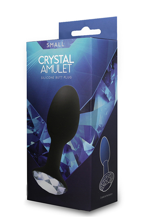 Анальна пробка C каменем CRYSTAL AMULET SMALL