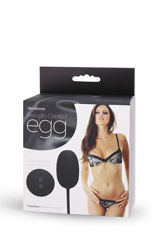 Виброяйцо REMOTE CONTROL EGG BLACK