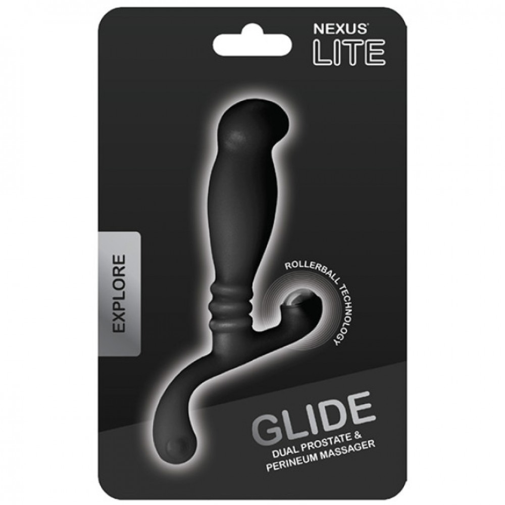 Масажер простати Nexus Glide чорний, 10 х 2.8 см