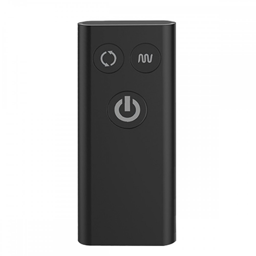 Массажер простаты с ротацией Nexus Revo Extreme, с пультом, черный, 14 х 3.4 см