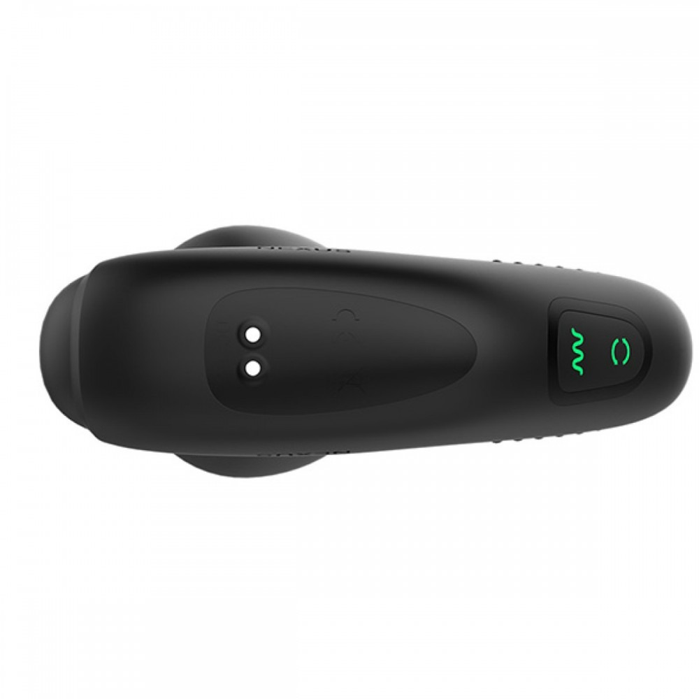 Массажер простаты с ротацией Nexus Revo Extreme, с пультом, черный, 14 х 3.4 см