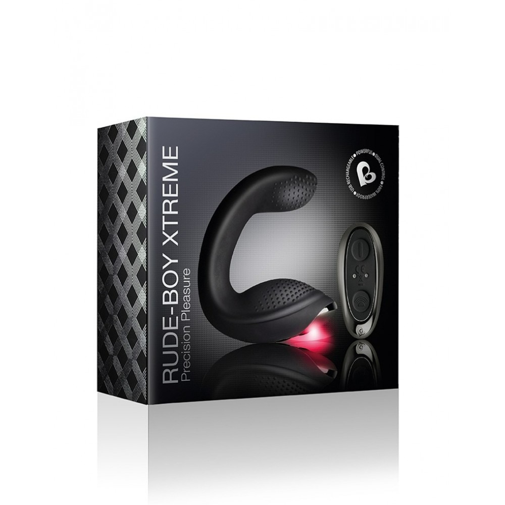 МАССАЖЕР ДЛЯ ПРОСТАТЫ с пультом управления Rocks-Off - Rude
