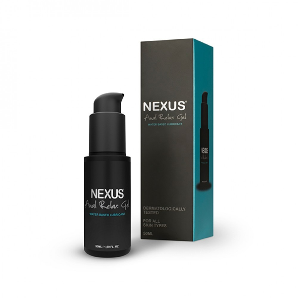Анальний лубрикант на водній основі Nexus Anal Relax, 50 мл, з розслаблюючим та охолоджуючим ефектом