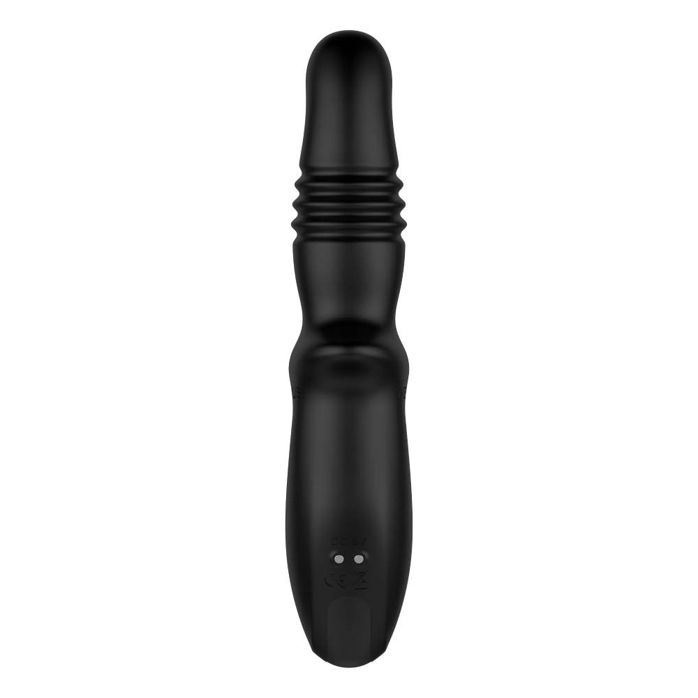 Масажер простати з фрикціями та ротацією Nexus Thrust Anal чорний, 20.4 х 3.9 см