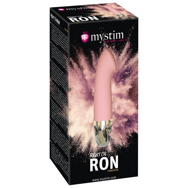 Вибратор для точки G «Right on Ron» Mystim