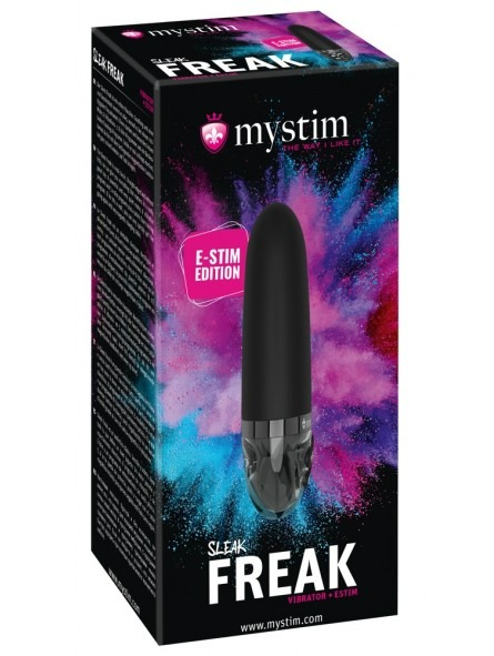 Вибратор с Электростимуляцией Mystim Sleak Freak E-Stim