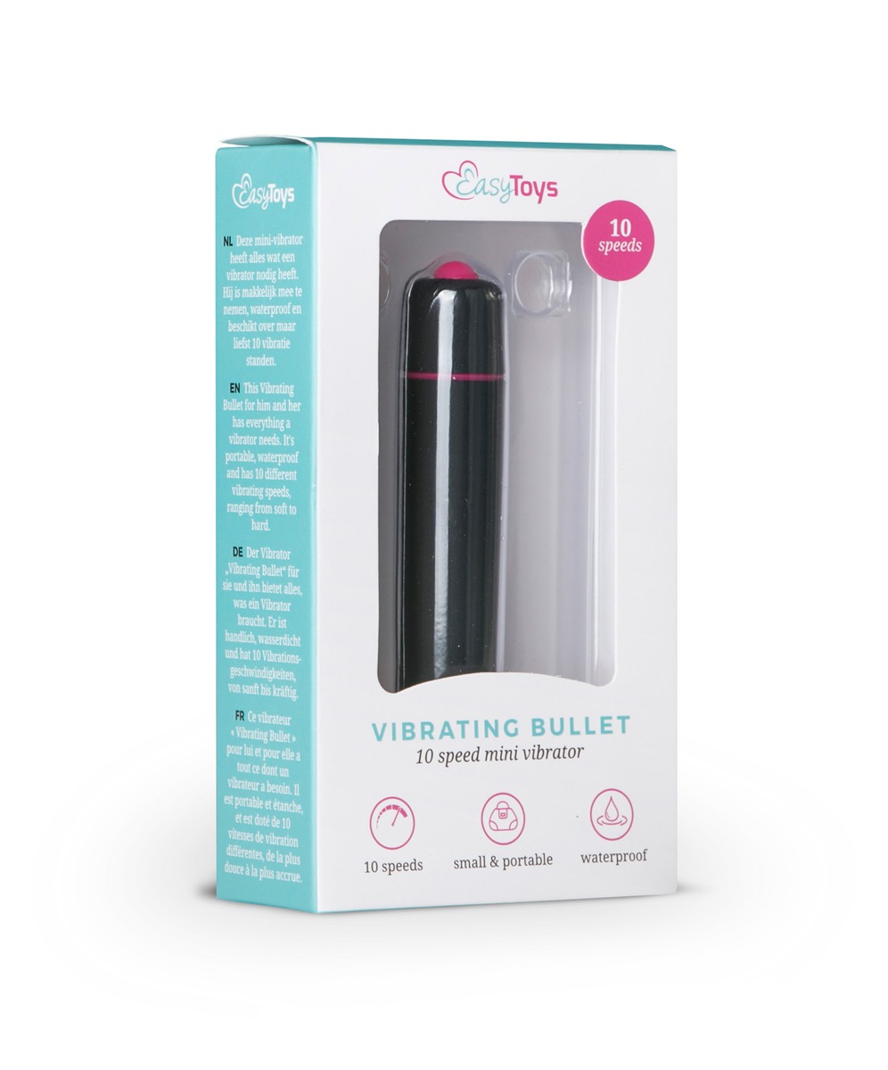 Віброкуля Easytoys, чорна, 9 х 1.5 см