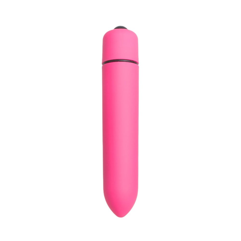 Вибропуля Easytoys, розовая, 9 х 1.5 см