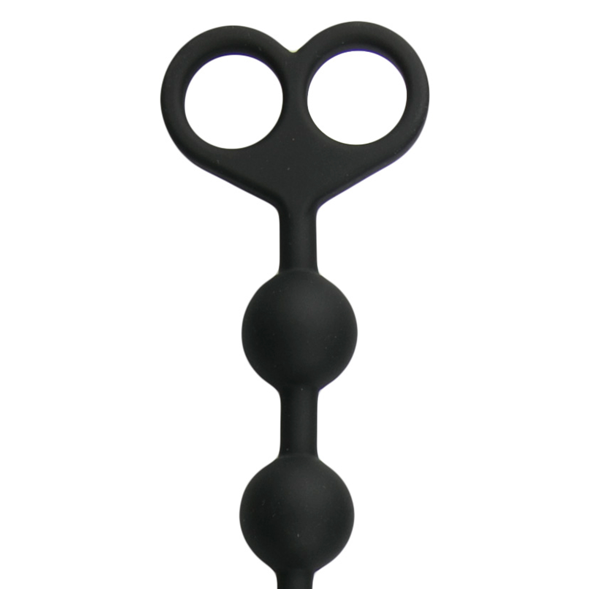 Анальні намисто Long Anal Beads чорні, 33.5 см x 2.5 см