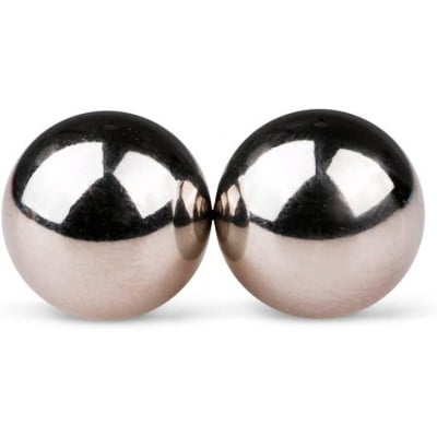 Вагинальные шарики Silver ben wa balls, 19 мм