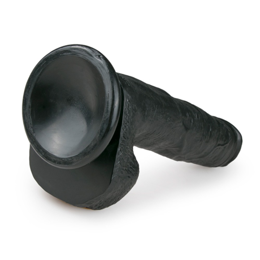 Фаллоимитатор Гигант EasyToys Black, 26.5 х 4.8 см