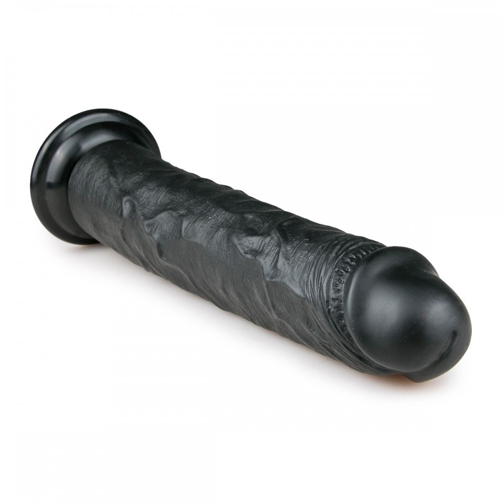 Фалоімітатор EasyToys Realistic Dildo - 28,5cm ЧОРНИЙ