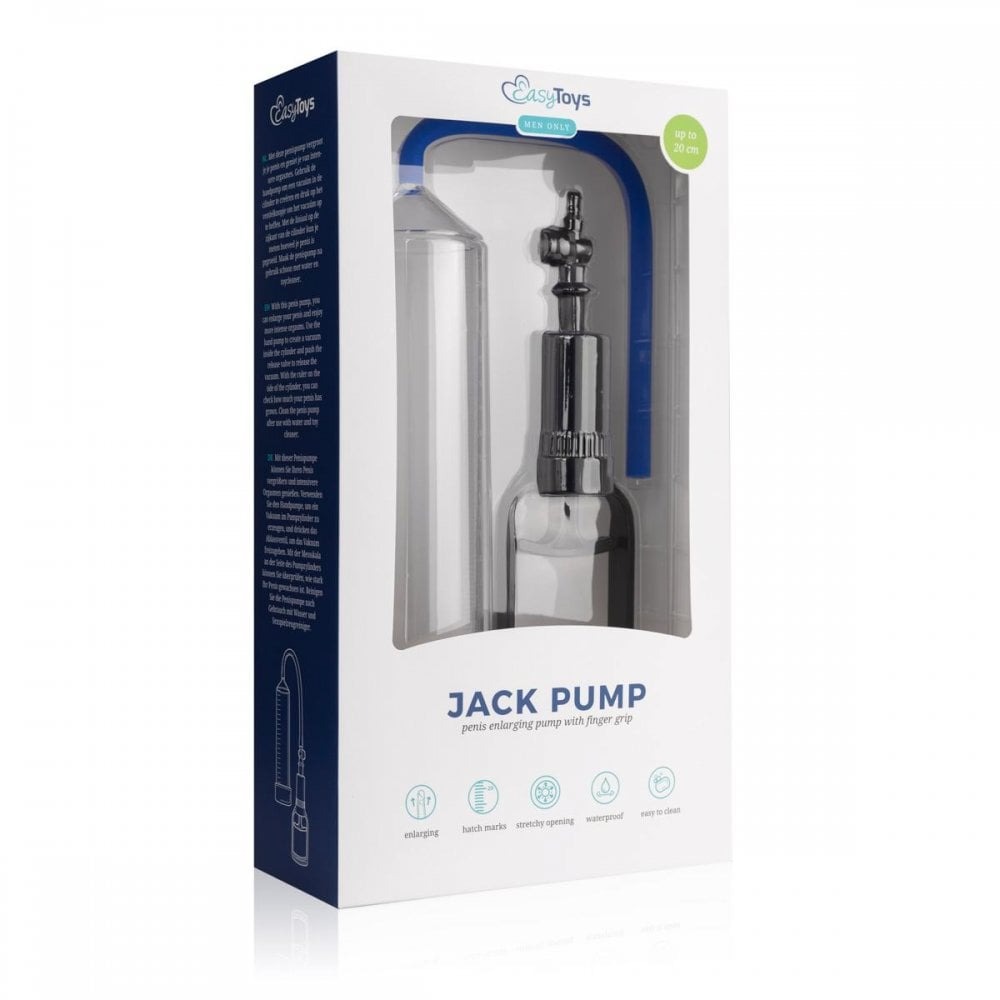 Помпа для пениса Easytoys Finger Grip Penis Pump Clear