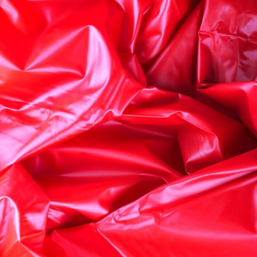 Простирадло поліуретанова Vinyl Sheet червона, 200*232