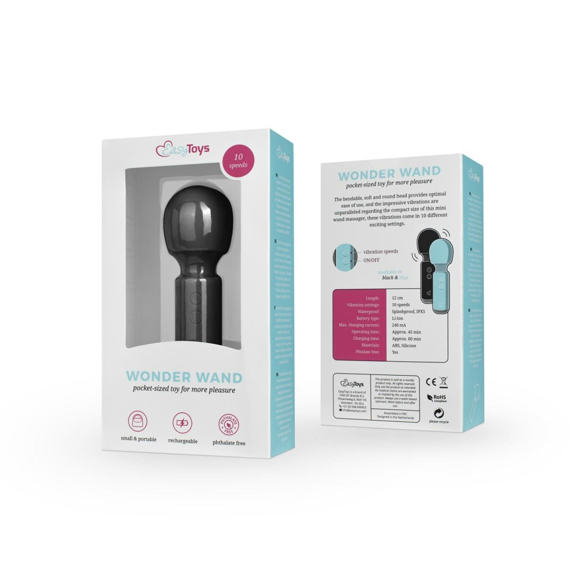 Мини вибратор микрофон Mini Vibe Wand Vibrator