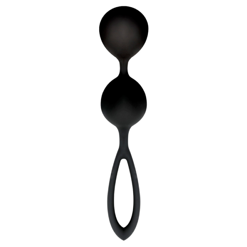 Вагінальні кульки Toyz4Lovers Blackberries Pussy, чорні, 17 × 3 см