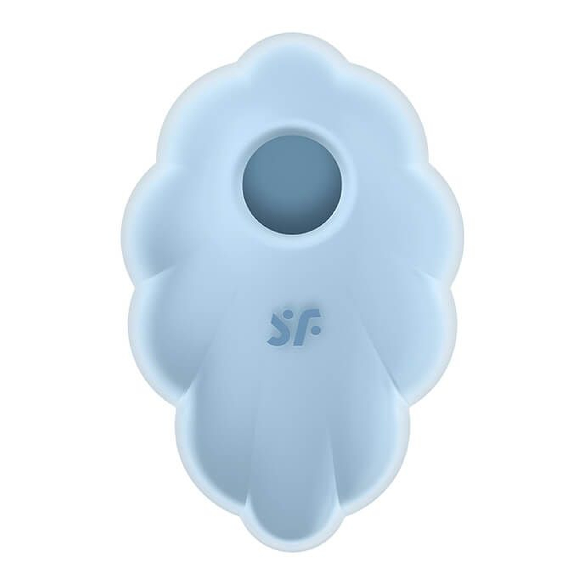 Вибратор Satisfyer Cloud Dancer с вакуумной стимуляцией клитора, голубой