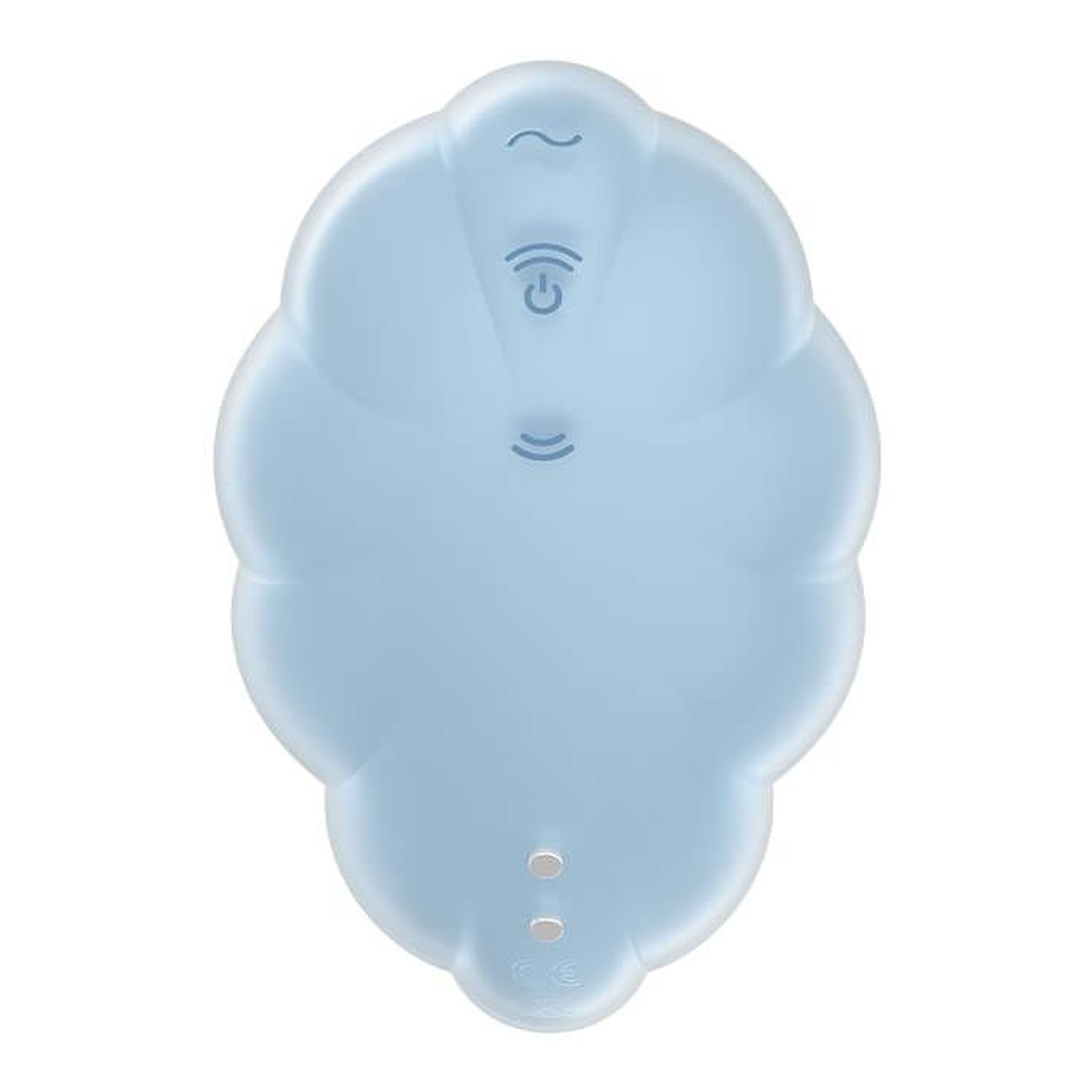 Вибратор Satisfyer Cloud Dancer с вакуумной стимуляцией клитора, голубой