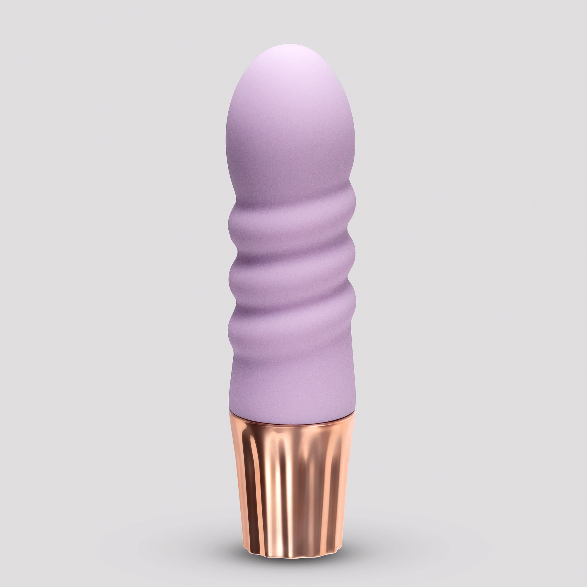 Міні-вібратор CRUSHIOUS Mellow Bubbles, лавандовий, 11 х 2,8 см