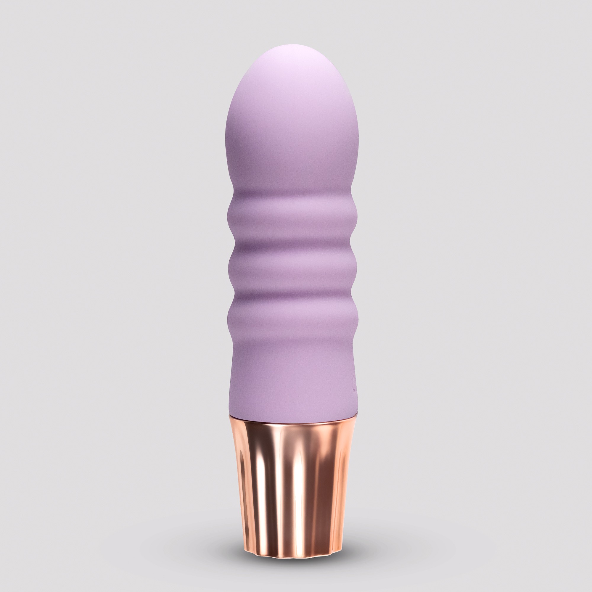 Міні-вібратор CRUSHIOUS Mellow Bubbles, лавандовий, 11 х 2,8 см