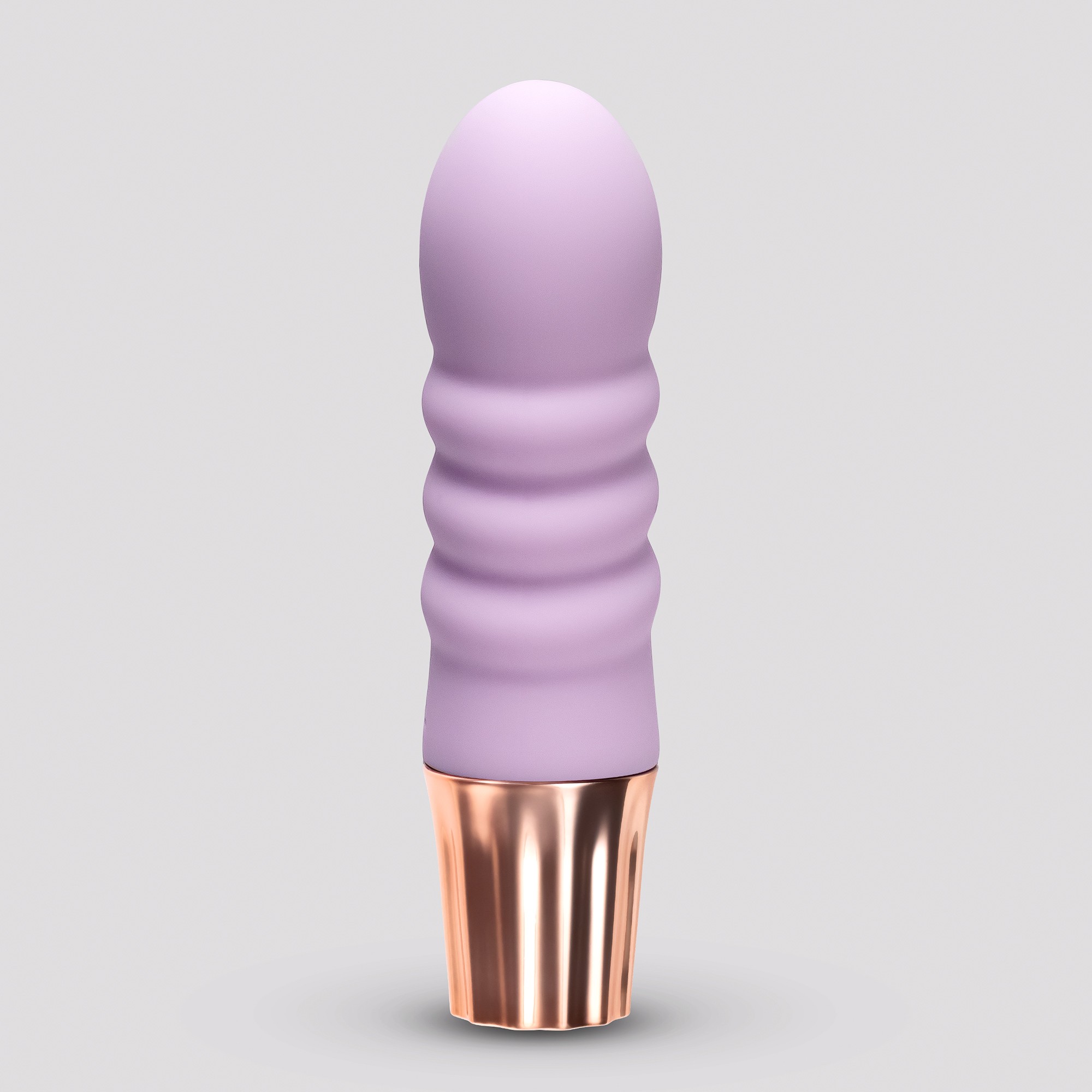 Міні-вібратор CRUSHIOUS Mellow Bubbles, лавандовий, 11 х 2,8 см