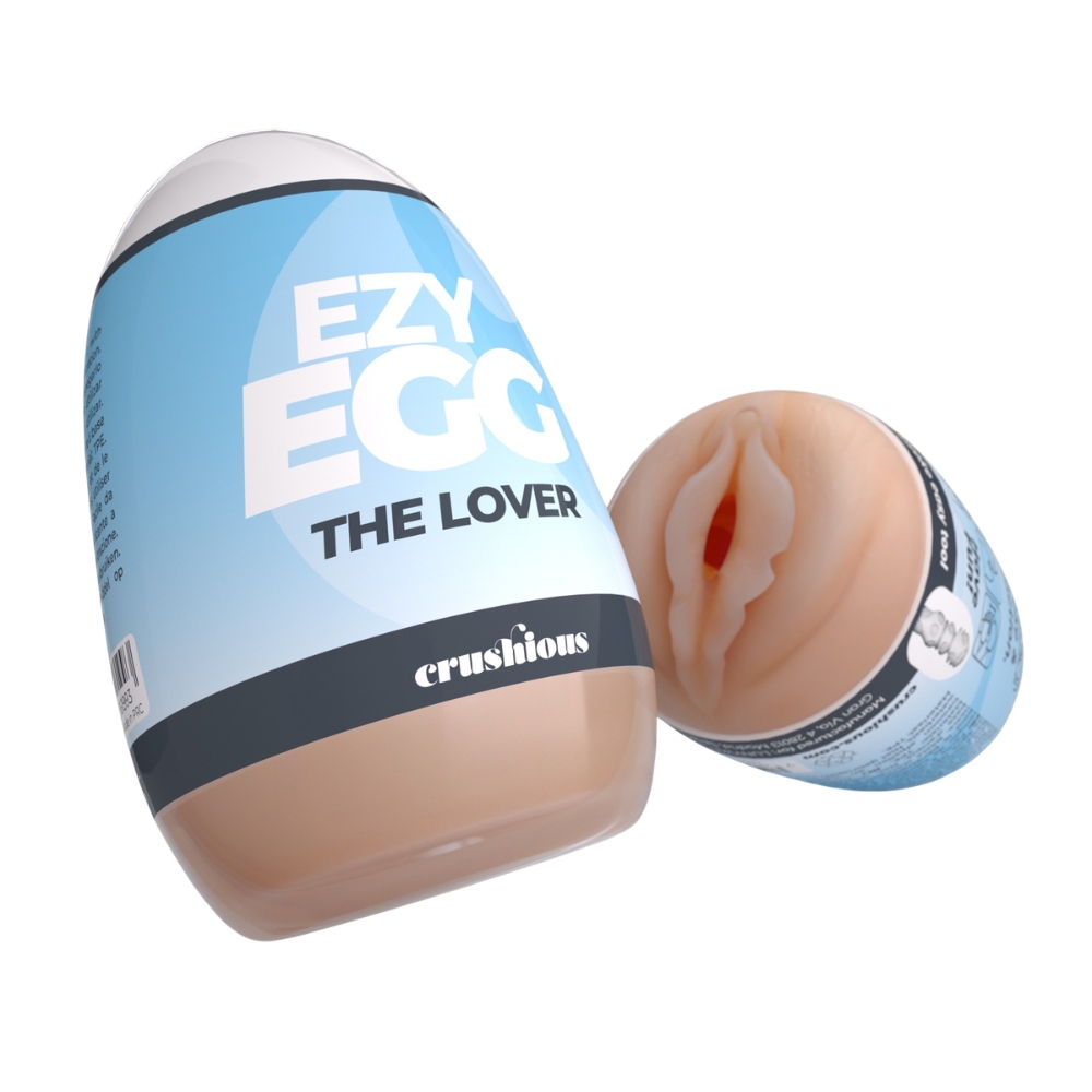 Мастурбатор-яйце, вагіна CRUSHIOUS EZY EGG THE Lover, реалістичний