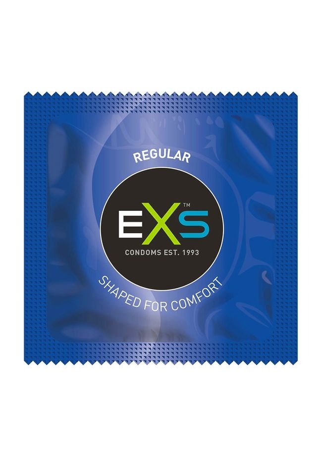 Презервативы классические EXS Regular тонкие с силиконовой смазкой, 54 мм (цена за упаковку 12 шт.)